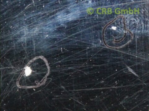 Inclusiones en chapa de acero | © CRB Analysis Service GmbH